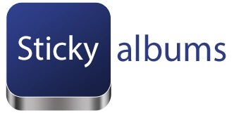 sticky albums logo
