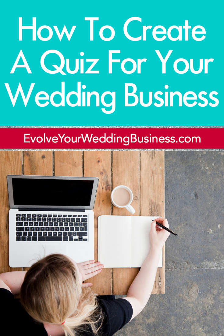 How To Create A Quiz For Your Wedding Business
