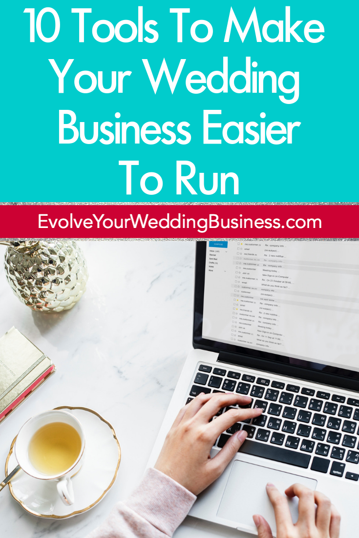 10 Tools To Make Your Wedding Business Easier To Run