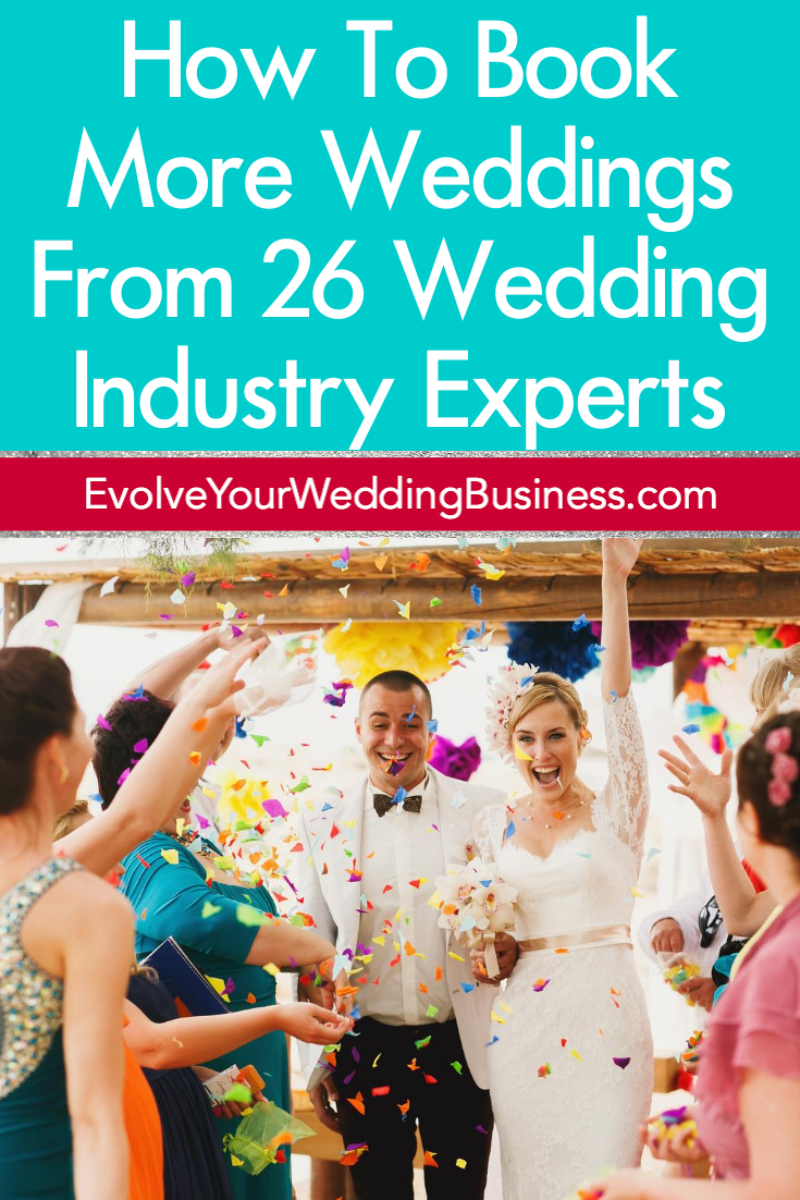 how to book more weddings