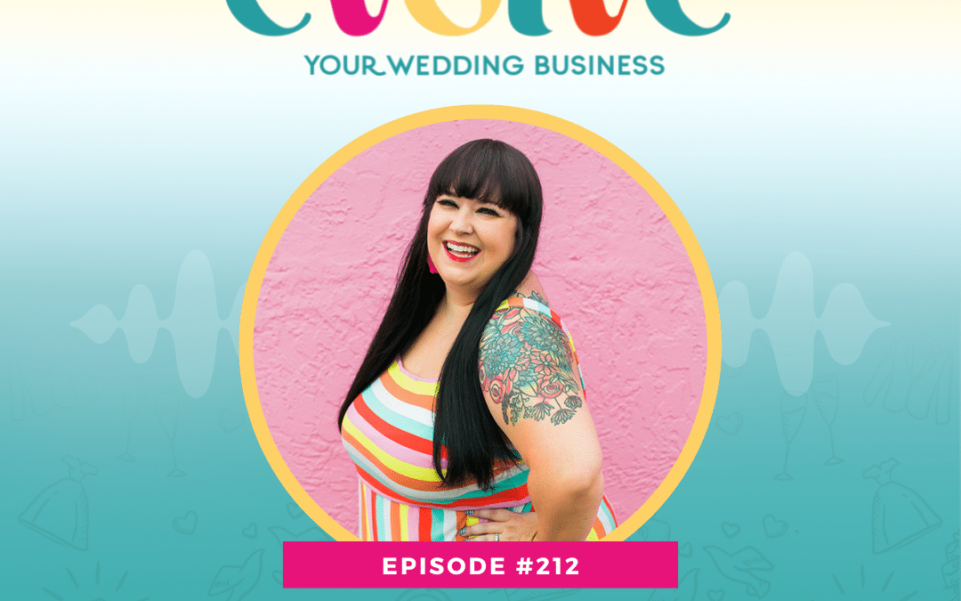 Episode 212: Creating A Sustainable Instagram Marketing Strategy For Your Wedding Business with Melissa McClure