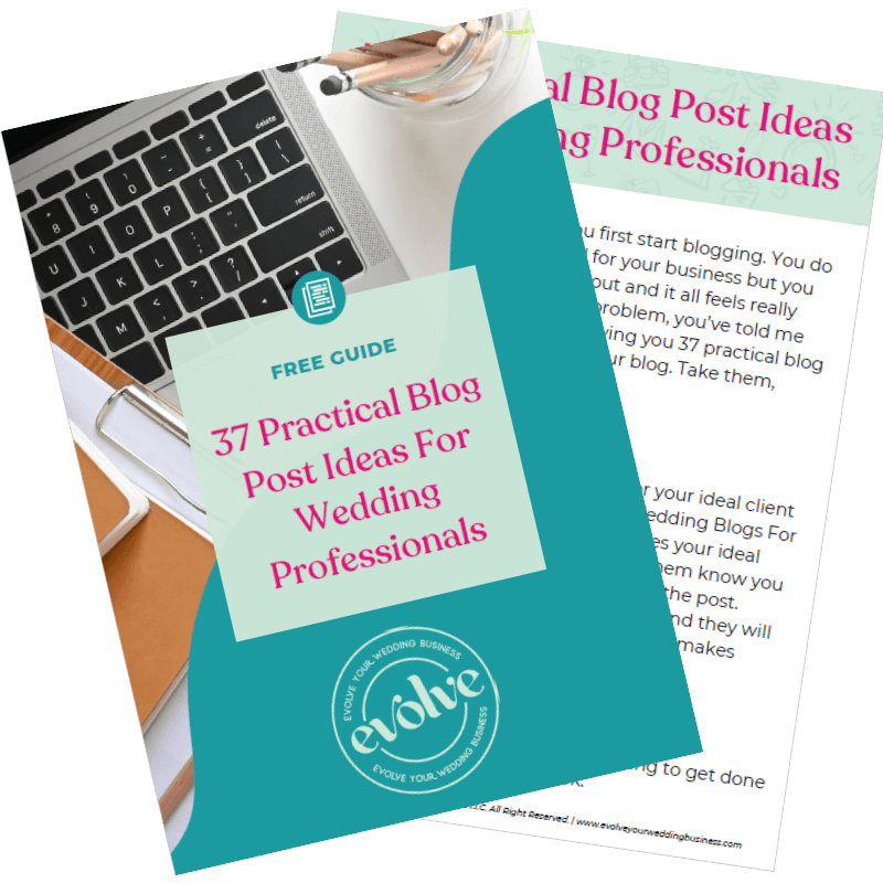 37 Practical Blog Post Ideas For Wedding Professionals Download